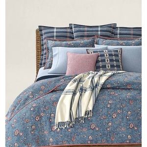 Ralph Lauren Indigo Traveler Floral duvet cover Full/Queen NEW